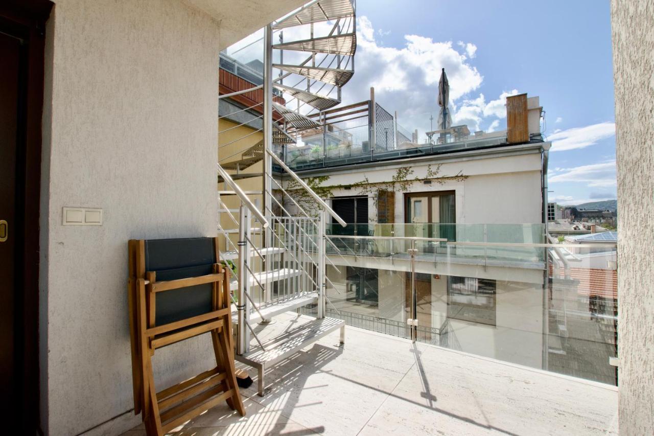 Penthouse Apartment By Hi5 -At The Top Of ブダペスト エクステリア 写真